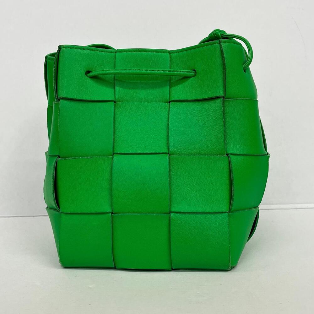 Bottega Veneta CASSETTE BUCKET Shoulder BAG Black